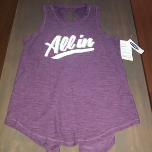 NWT 🌷Girls Old Navy Active Wear Tank